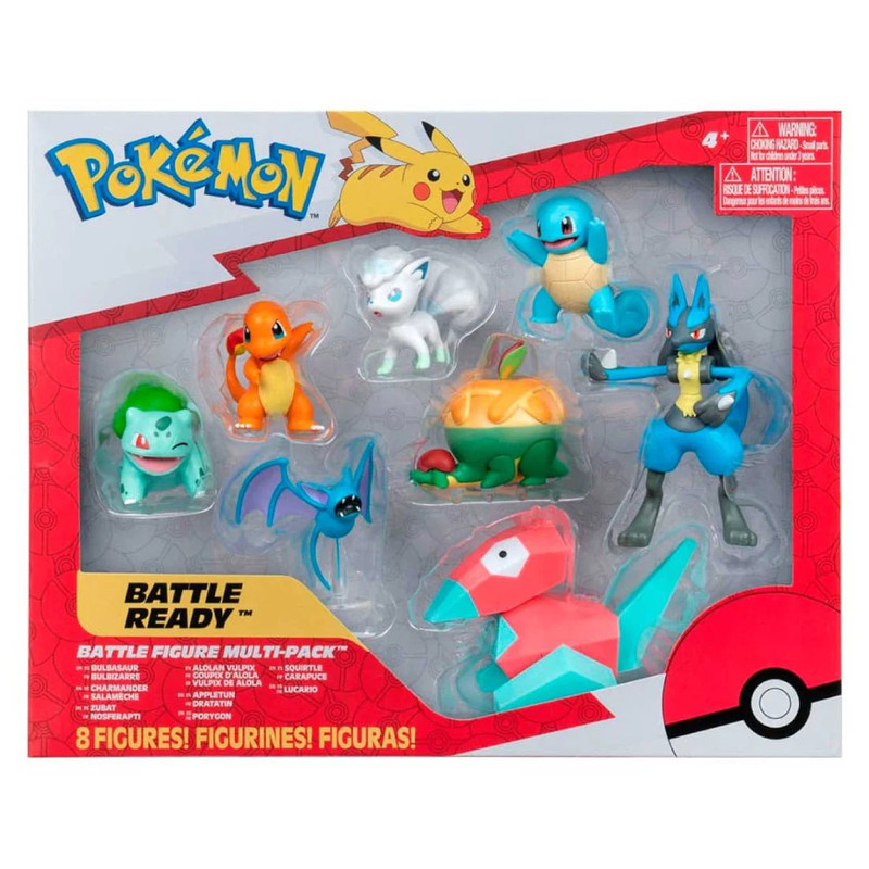 Pokemon Battle Ready Figure - Multipack - لعبة